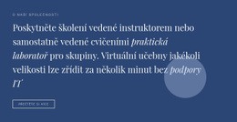 Text A Tlačítko S Tvarem - Šablona Bootstrapu
