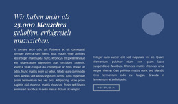 Text Mit Kreisform - Bestes Website-Vorlagendesign