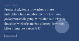 Tekst I Przycisk Z Kształtem – Motyw WordPressa