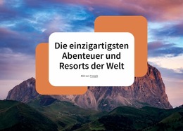 Unsere Wanderferien - Joomla-Vorlage Für Jedes Gerät