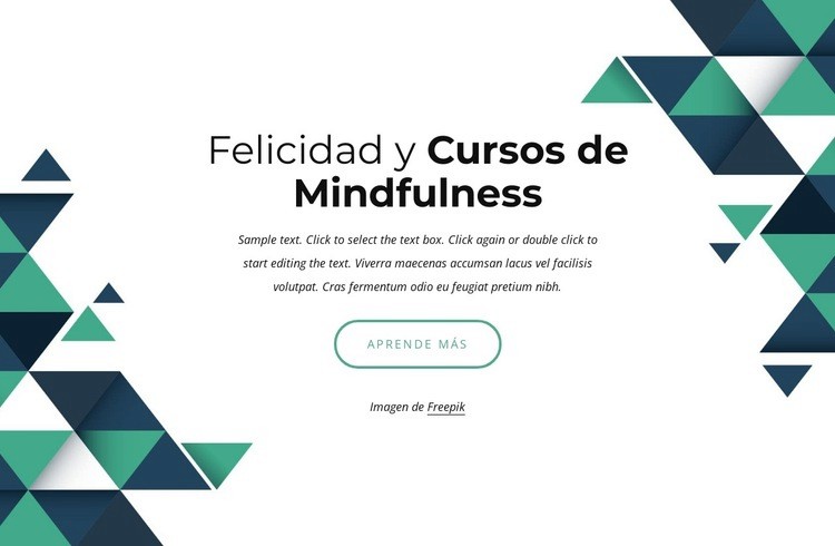 Cursos de felicidad y mindfulness Página de destino