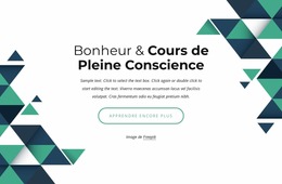 Cours De Bonheur Et Pleine Conscience – Modèle Joomla 2024