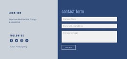 Contact Block With Form