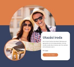 Foglaljon Velünk Utazási Tanácsadást – Üzleti Prémium Webhelysablon