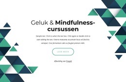 Geluk En Mindfulness Cursussen - Free HTML Website Builder