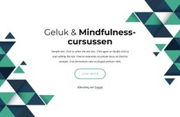 Websiteontwerp Geluk En Mindfulness Cursussen Voor Elk Apparaat