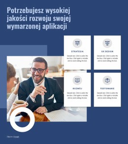 Rozwój Jakości Dla Twojej Aplikacji - Szablony Projektów Stron Internetowych