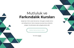 Mutluluk Ve Farkındalık Kursları