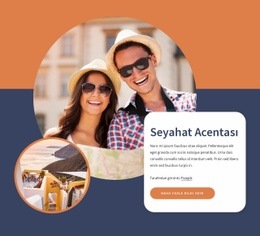 Seyahat Danışmanlığınızı Bizimle Yapın - Duyarlı Web Sitesi Şablonları