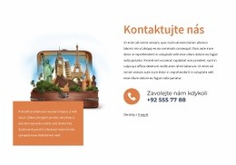 Kontaktujte Cestovní Kancelář – Vytvářejte Krásné Šablony