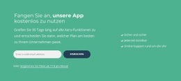 Beginnen Sie Kostenlos Mit Der Nutzung Unserer App Vorlage