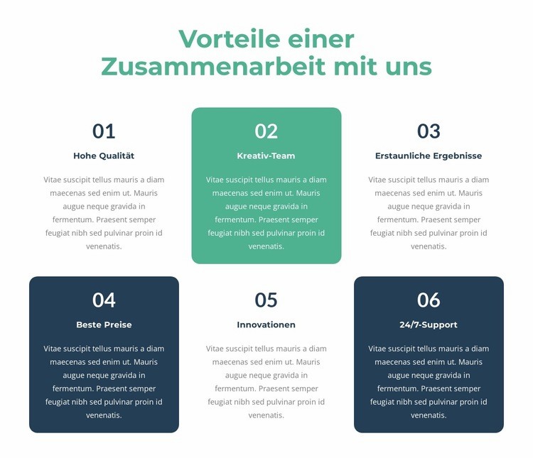 Lern- und Entwicklungsmöglichkeiten Website design