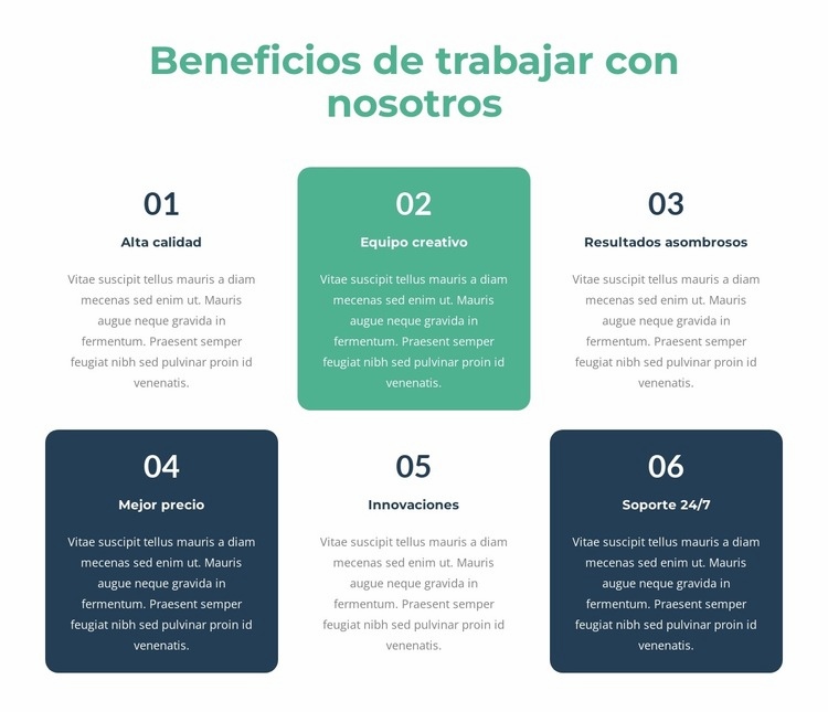 Oportunidades de aprendizaje y desarrollo Plantillas de creación de sitios web