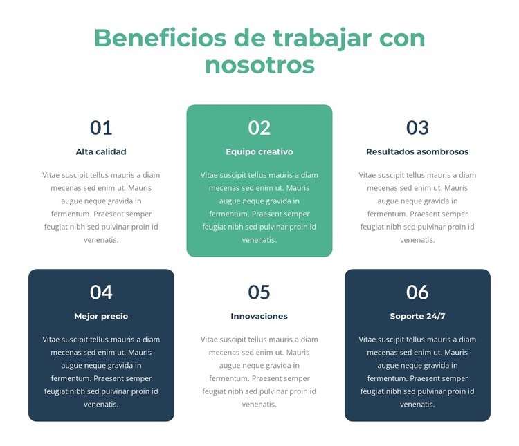 Oportunidades de aprendizaje y desarrollo Plantilla HTML5