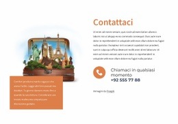 Contatta Un'Agenzia Di Viaggi - HTML Generator