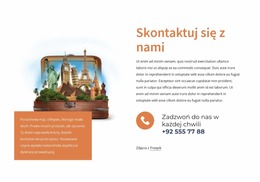 Skontaktuj Się Z Biurem Podróży - Inspiracje Szablonami Joomla