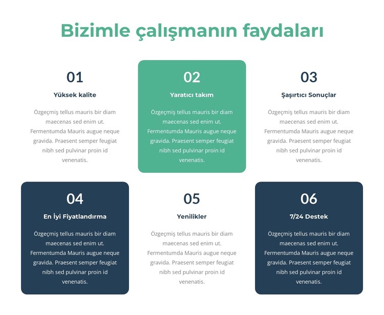 Öğrenme ve gelişim fırsatları CSS Şablonu