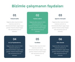 Öğrenme Ve Gelişim Fırsatları - HTML Web Sitesi Şablonu