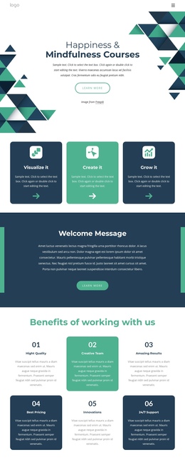 Top Mindfulness Courses Css Template Free Download
