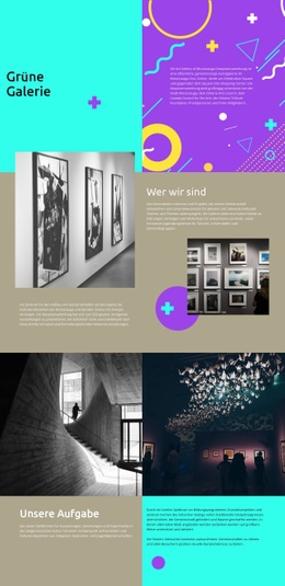 CSS-Vorlage Für Galerie Der Modefotografen