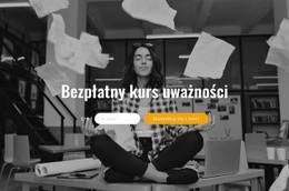 Darmowy Kurs Mindfulness - Projekt Strony Internetowej Do Bezpłatnego Pobrania