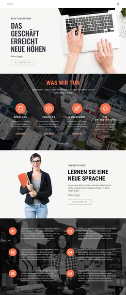 Wie Beratung Den Erfolg Beschleunigt – Benutzerfreundliches WordPress-Theme