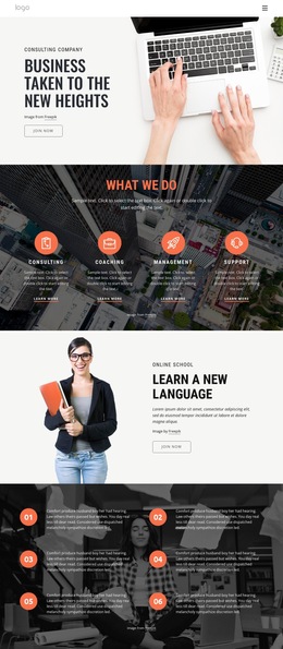How Consulting Helps To Speed Up Success Html5 Responsive Template