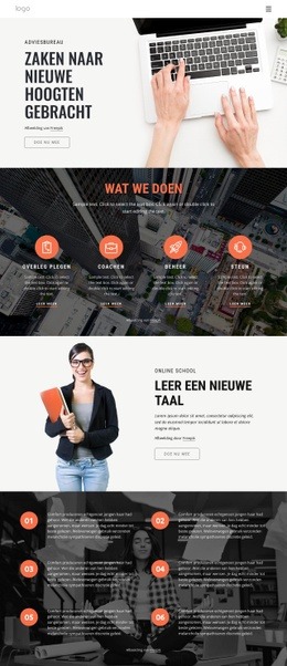 Premium Websitebouwer Voor Hoe Consulting Helpt Om Het Succes Te Versnellen