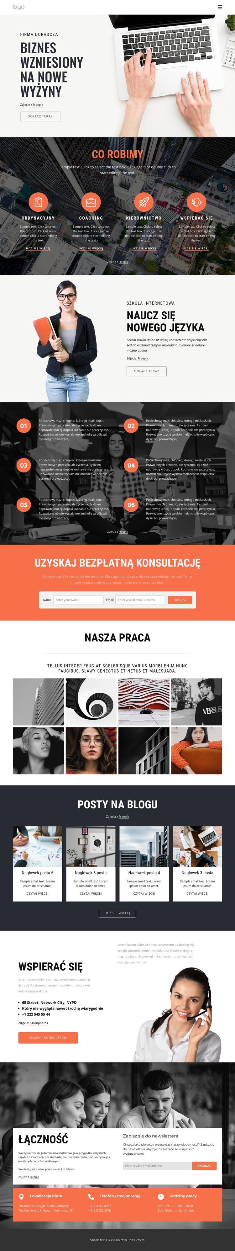 Jak doradztwo pomaga przyspieszyć sukces Motyw WordPress