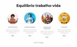 Equilíbrio Entre Vida Profissional E Gerenciamento De Tempo - Página Inicial De Comércio Eletrônico