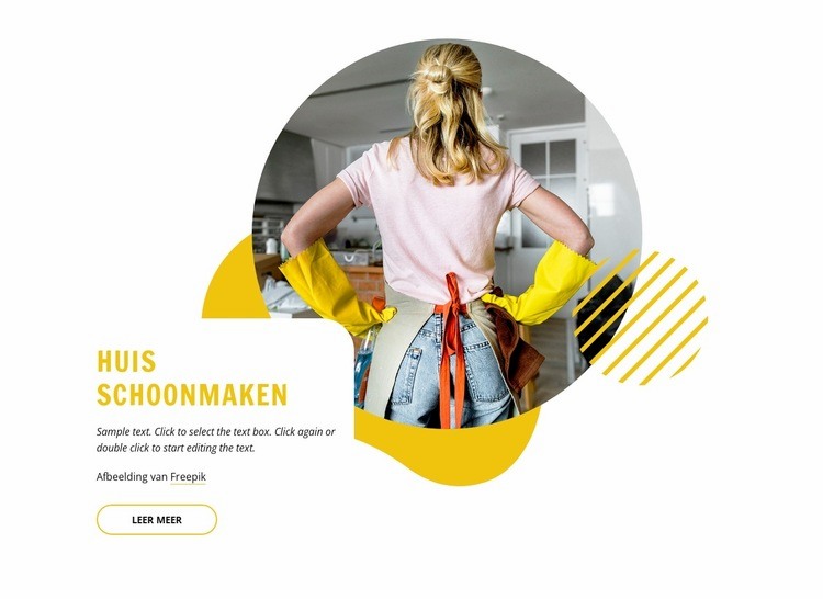 Vind de beste schoonmakers in Berlijn Website Builder-sjablonen