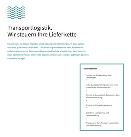 Text Und Wellen – Website-Vorlage Herunterladen