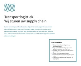 Tekst En Golven Gratis CSS-Websitesjabloon