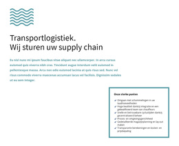 Tekst En Golven - Klaar Voor Gebruik WordPress-Thema