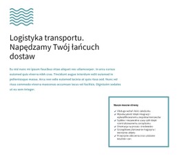 Tekst I Fale Darmowy Szablon Strony Internetowej CSS