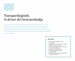 Text Och Vågor - Webbplatsmallar