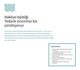 Metin Ve Dalgalar - Web Sitesi Şablonunu Indirme