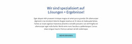Gebrauchsfertige Joomla-Vorlage Für Farbige Überschrift Und Text