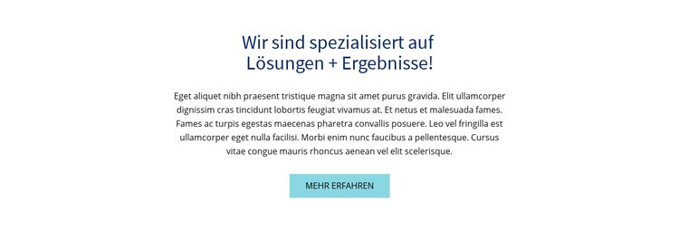 Farbige Überschrift und Text Vorlage