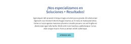 Creador De Sitios Web Listo Para Usar Para Título Y Texto En Color