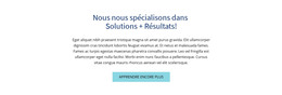 Titre Et Texte Colorés - Modèle Web HTML