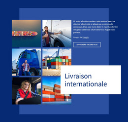 Livraison Internationale – Thème WordPress Génial