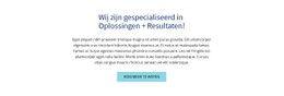 Gekleurde Kop En Tekst CSS-Sjabloon