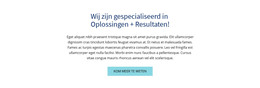 Gekleurde Kop En Tekst - HTML-Websjabloon