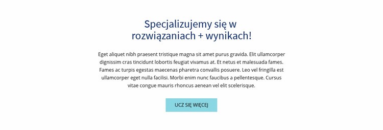 Kolorowy nagłówek i tekst Szablon jednej strony