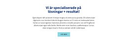 Färgad Rubrik Och Text - Enkel Webbplatsmall