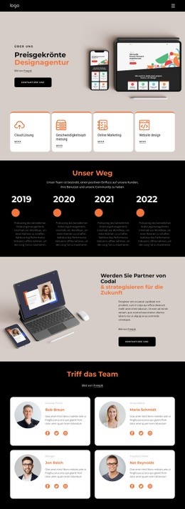 Inspirierende Digitalagentur