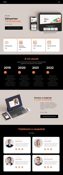 Weboldal Tervezés A Következőhöz: Inspiráló Digitális Ügynökség