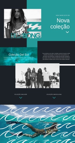 Tema WordPress Mais Criativo Para Billabong