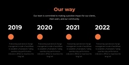 A Corporate History - Free Download Html Code